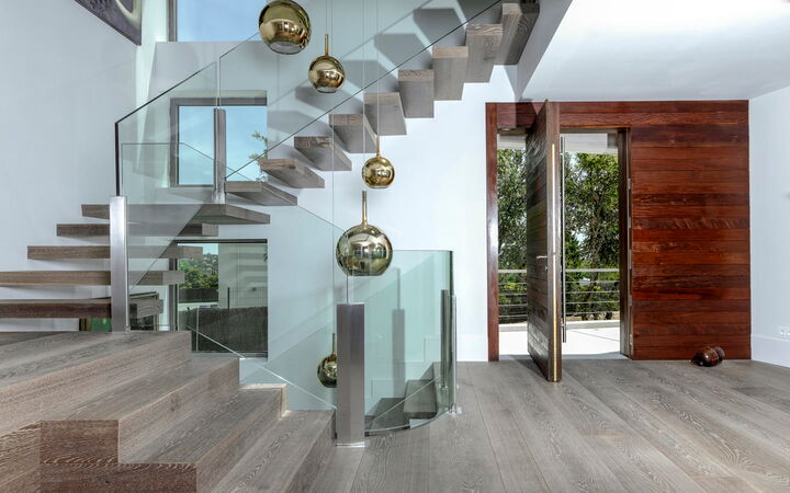 Château by adler - Oak Paris standard wire brushed color oiled - 19 x 180-350 x 1800-5000 mm