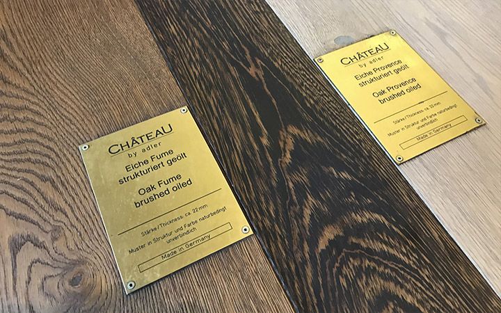 Detailansicht in unserem Showroom